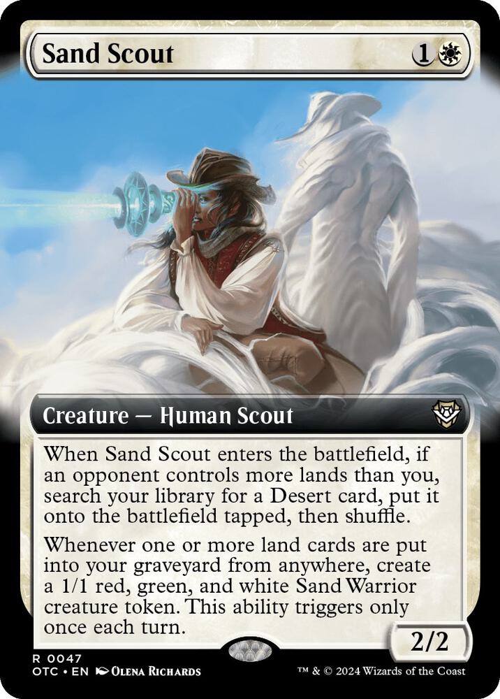 Sand Scout (Extended Art) card image