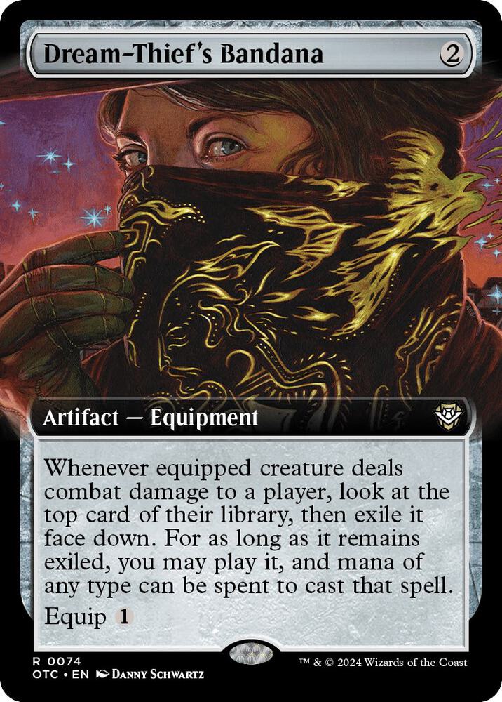 Dream-Thief's Bandana (Extended Art) card image
