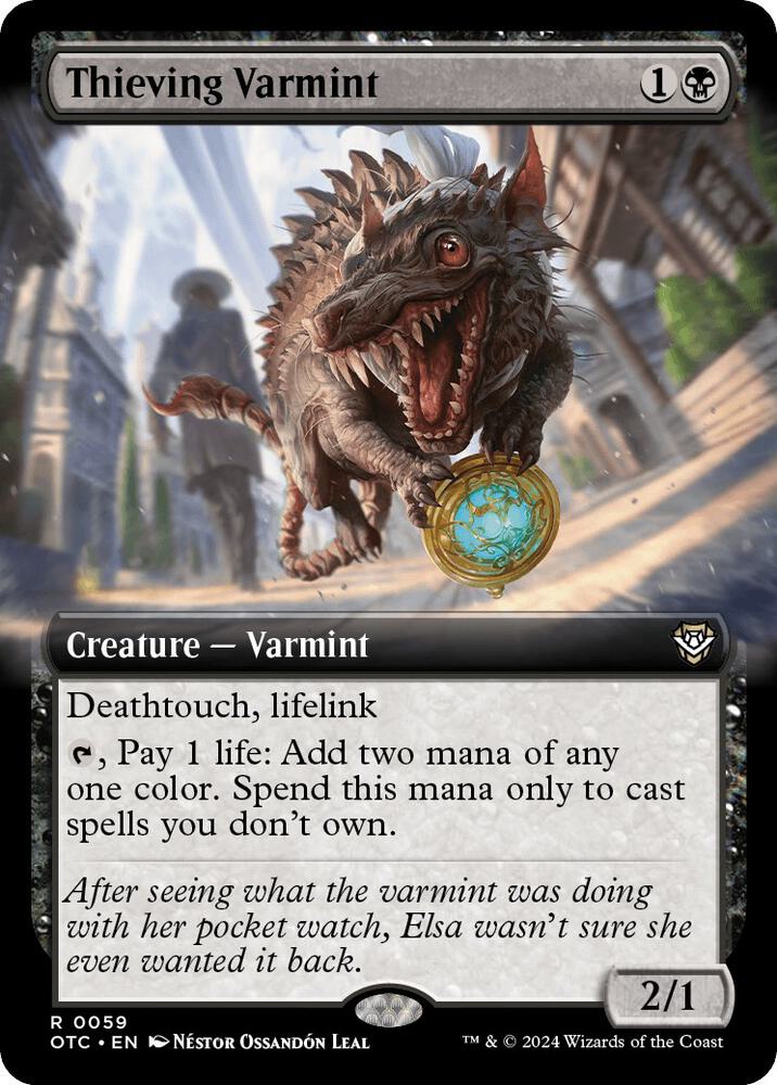 Thieving Varmint (Extended Art) card image