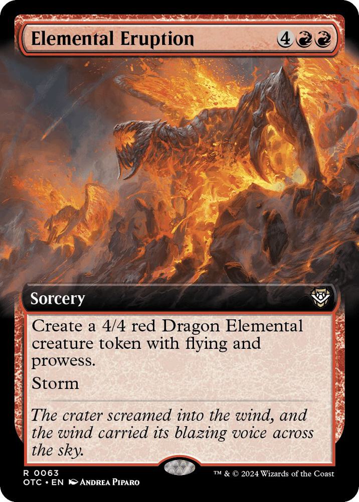 Elemental Eruption (Extended Art) card image