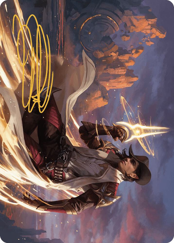 Kellan, the Kid Art Card (Gold-Stamped Signature) card image