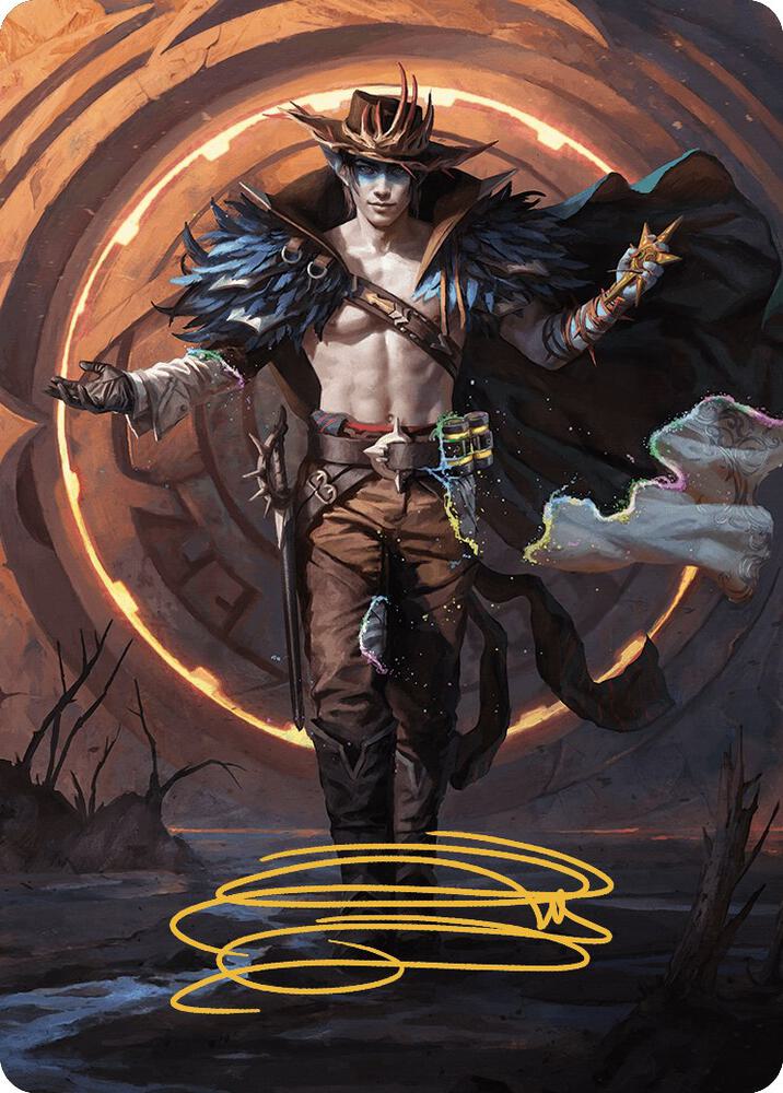Oko, the Ringleader Art Card (29/54) (Gold-Stamped Signature) card image
