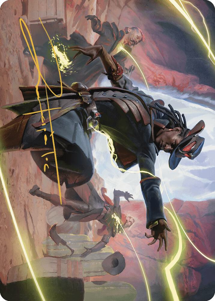 Lilah, Undefeated Slickshot Art Card (Gold-Stamped Signature) card image