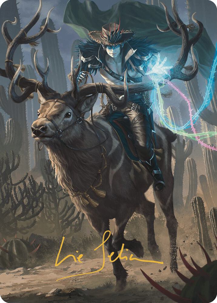 Oko, the Ringleader Art Card (54/54) (Gold-Stamped Signature) card image