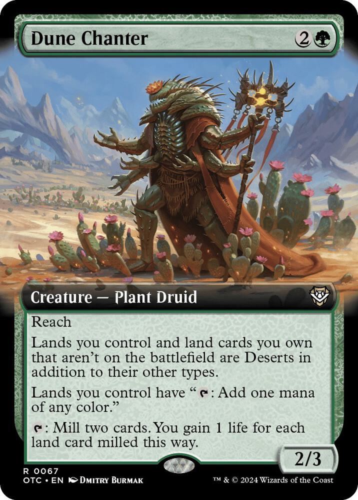 Dune Chanter (Extended Art) card image