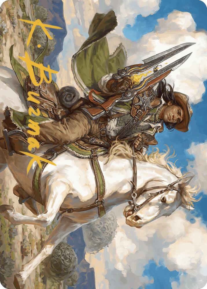 Wylie Duke, Atiin Hero Art Card (Gold-Stamped Signature) card image