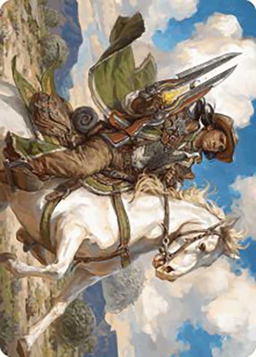 Wylie Duke, Atiin Hero Art Card card image