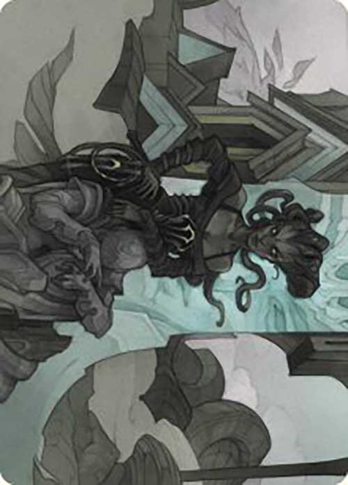 Vraska Joins Up Art Card card image