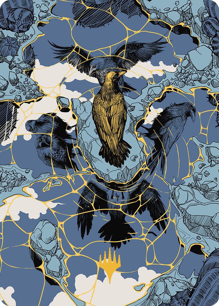 Fractured Identity Art Card (Gold-Stamped Planeswalker Symbol) card image