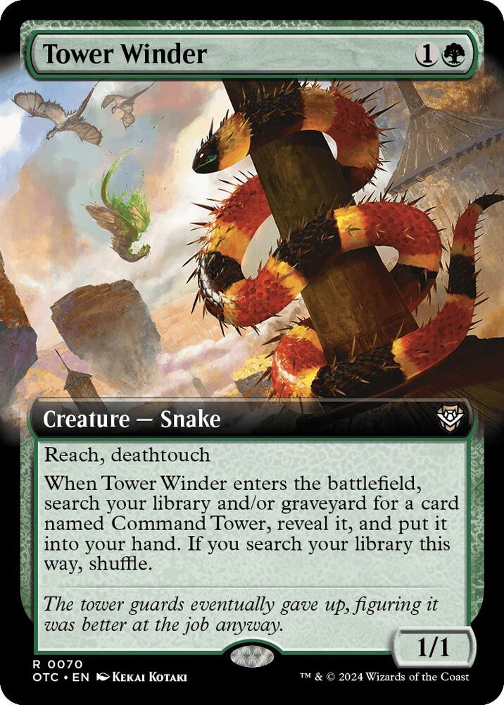 Tower Winder (Extended Art) card image