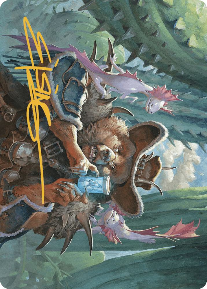 Doc Aurlock, Grizzled Genius Art Card (Gold-Stamped Signature) card image