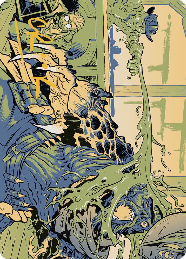 Voidslime Art Card (Gold-Stamped Signature) card image