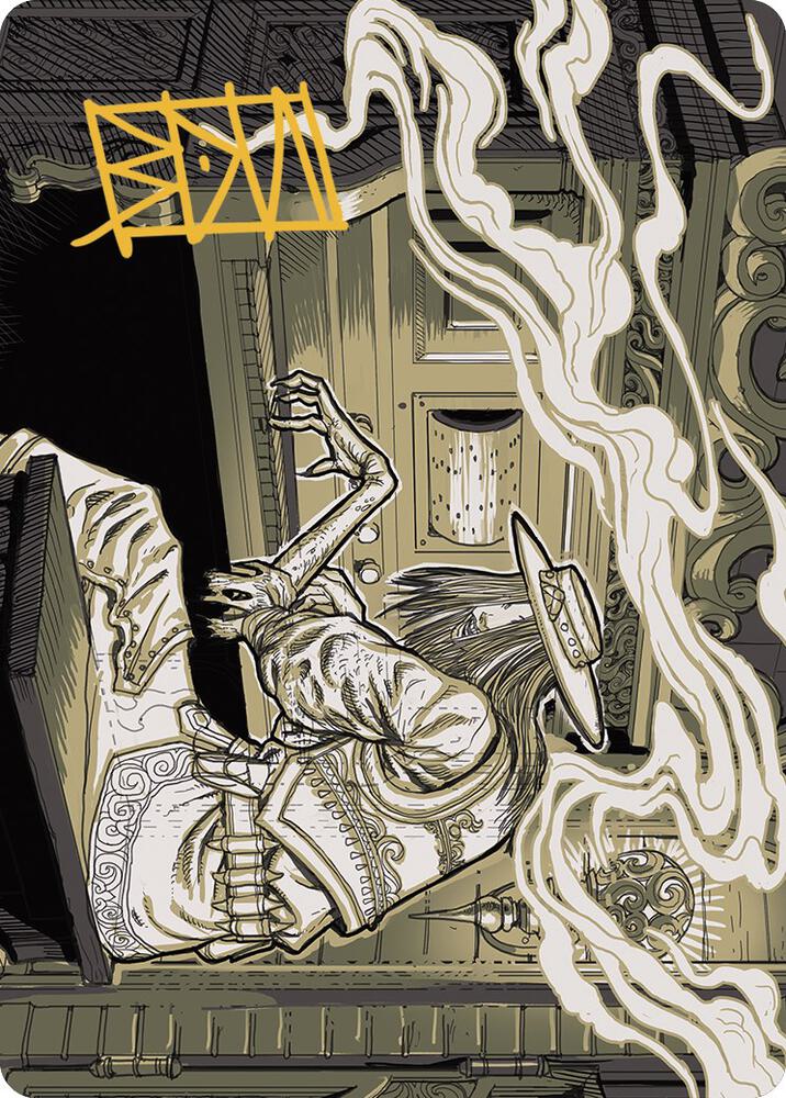 Vanishing Verse Art Card (Gold-Stamped Signature) card image