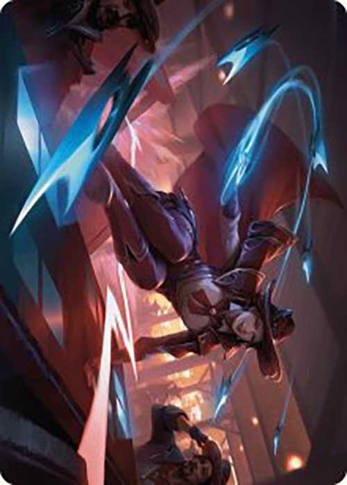 Slick Sequence Art Card card image