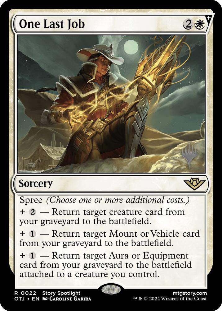 One Last Job card image