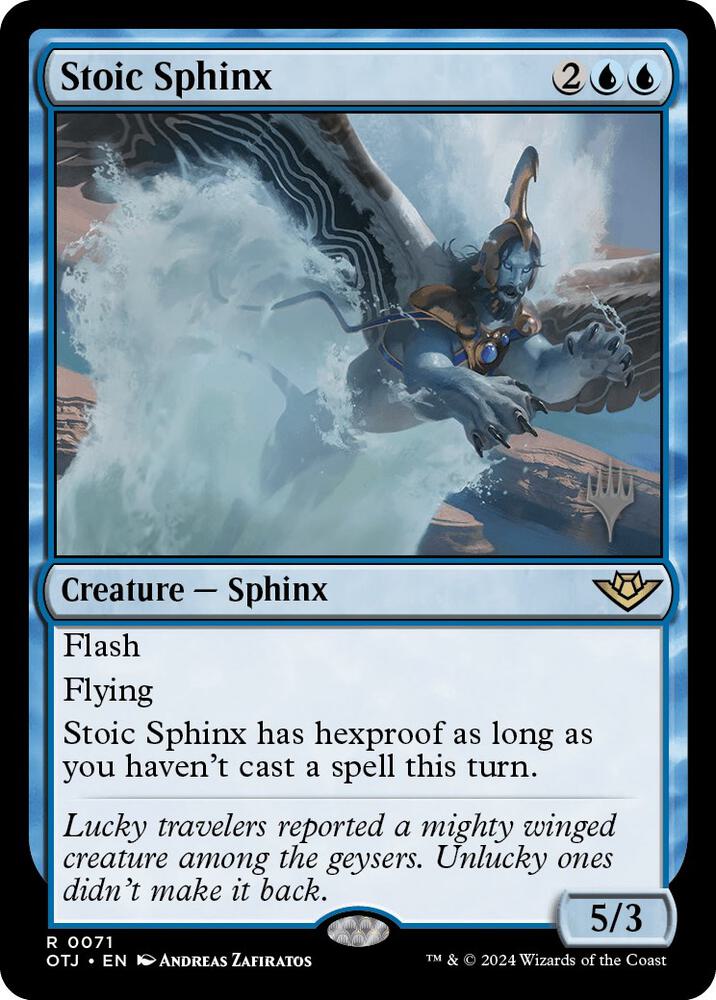Stoic Sphinx card image