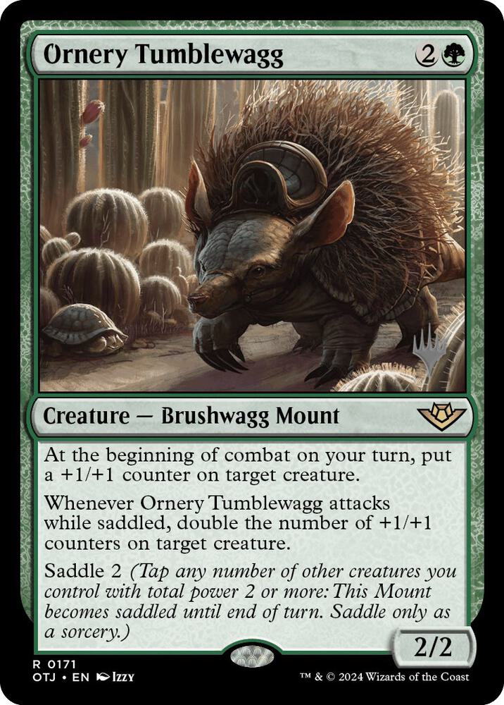 Ornery Tumblewagg card image