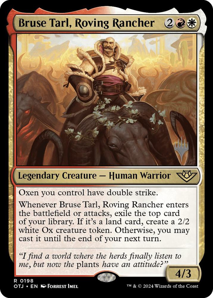 Bruse Tarl, Roving Rancher card image