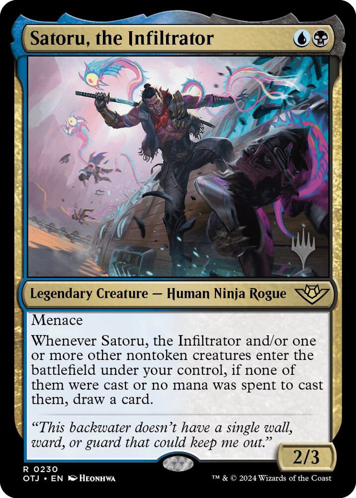 Satoru, the Infiltrator card image