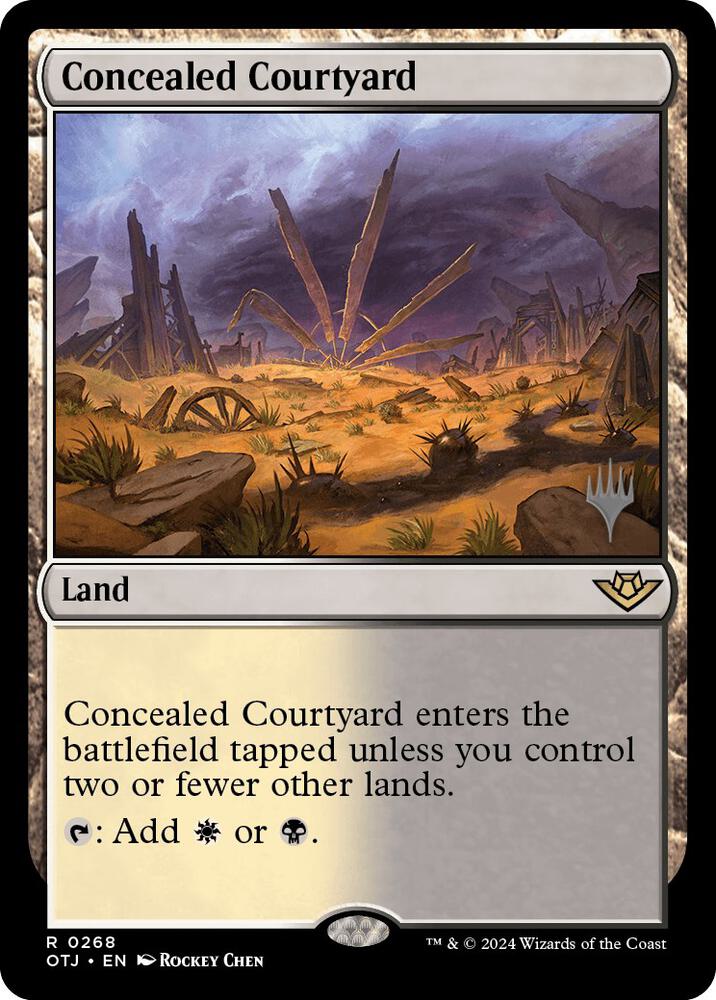 Concealed Courtyard card image