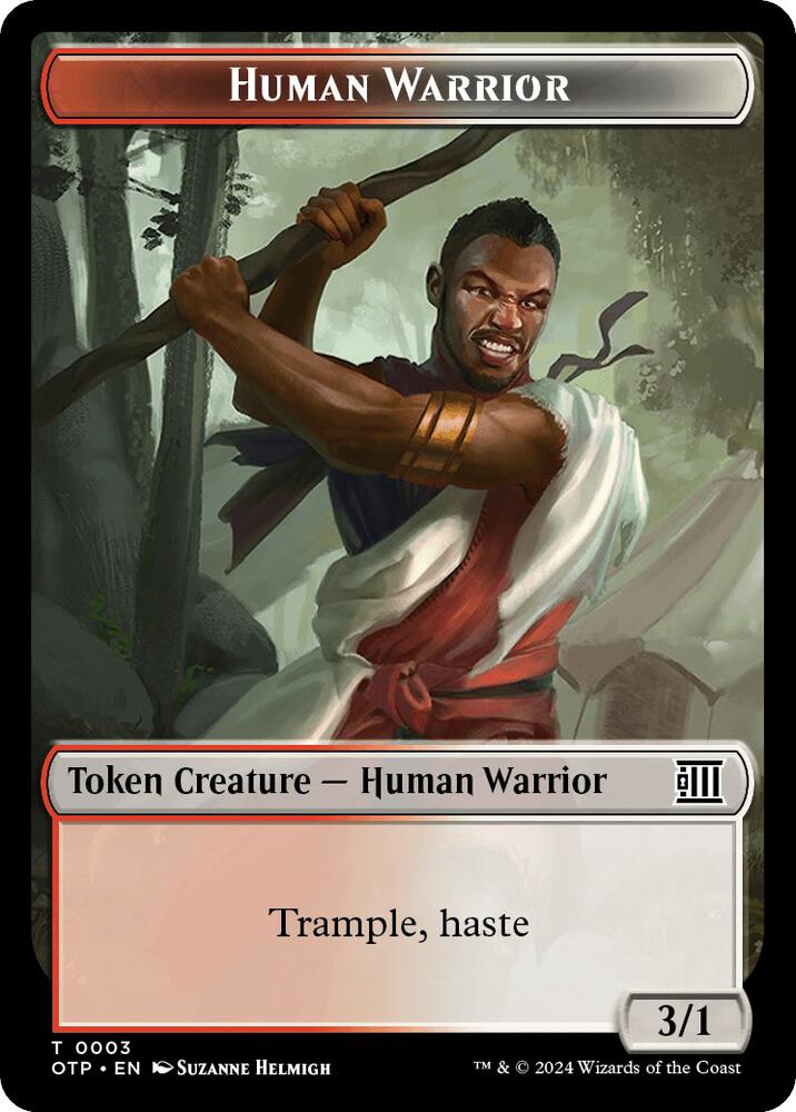 Human Warrior Token card image