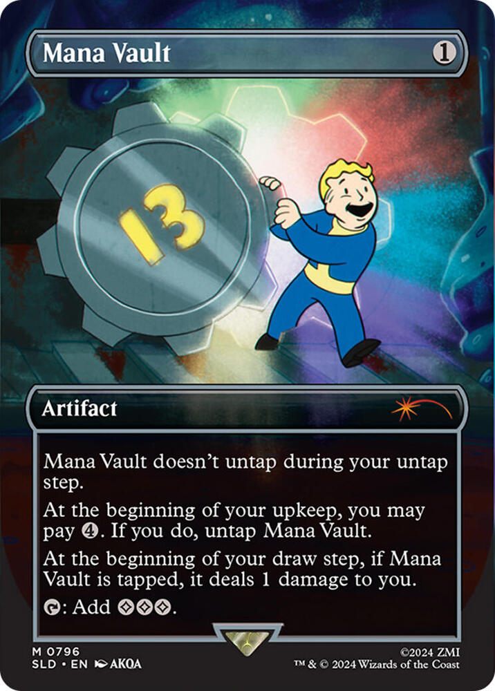 Mana Vault (Rainbow Foil) card image