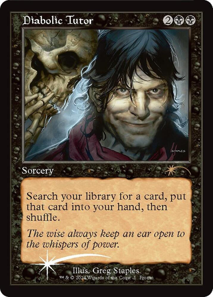 Diabolic Tutor card image