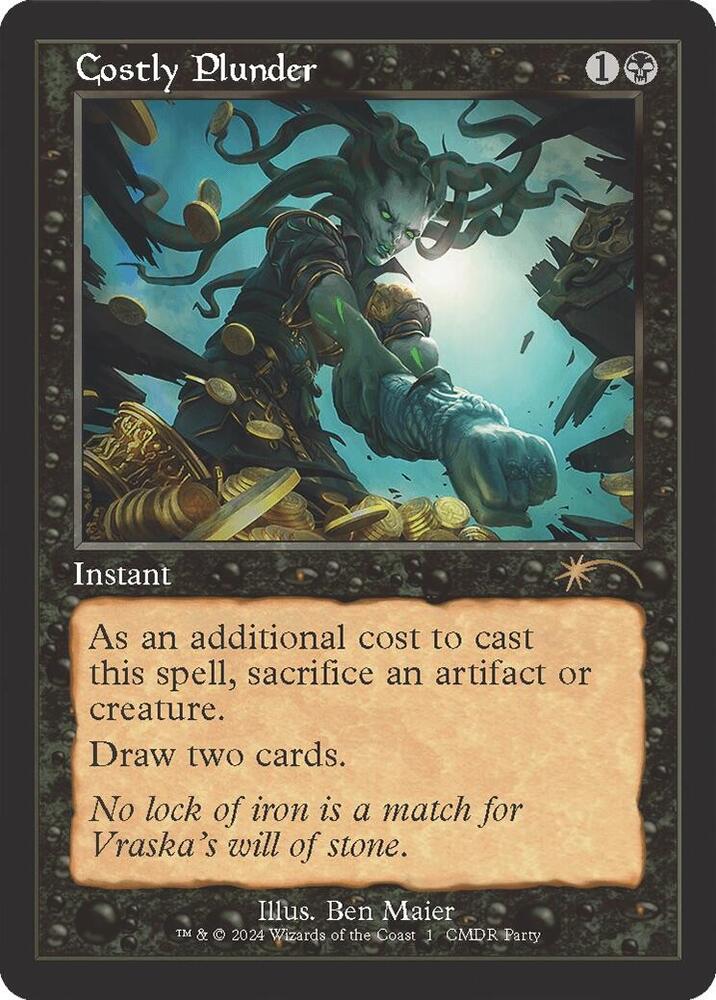 Costly Plunder (Retro Frame) card image