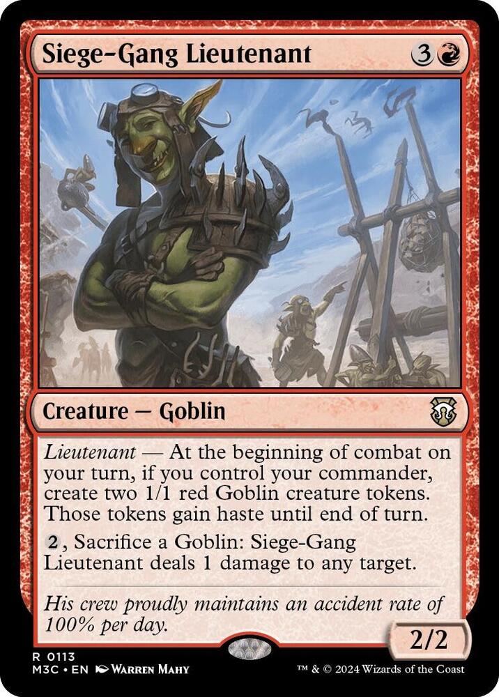 Siege-Gang Lieutenant card image