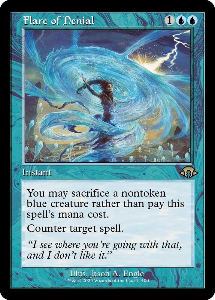 Flare of Denial (Retro Frame) card image