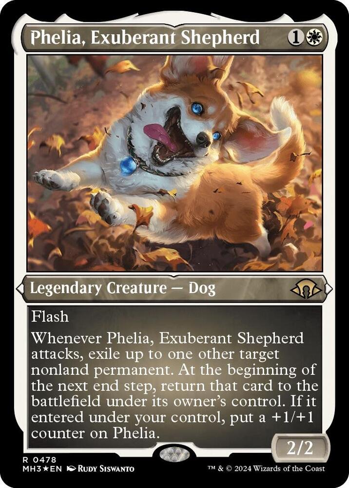 Phelia, Exuberant Shepherd (Foil Etched) card image
