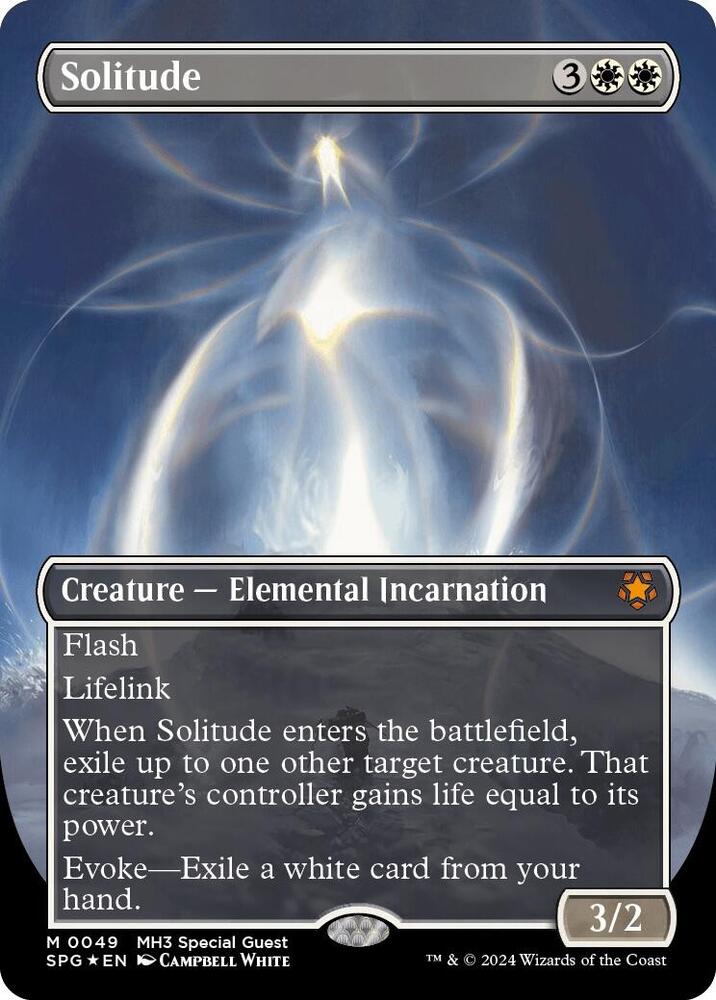 Solitude (Borderless) (Textured Foil) card image