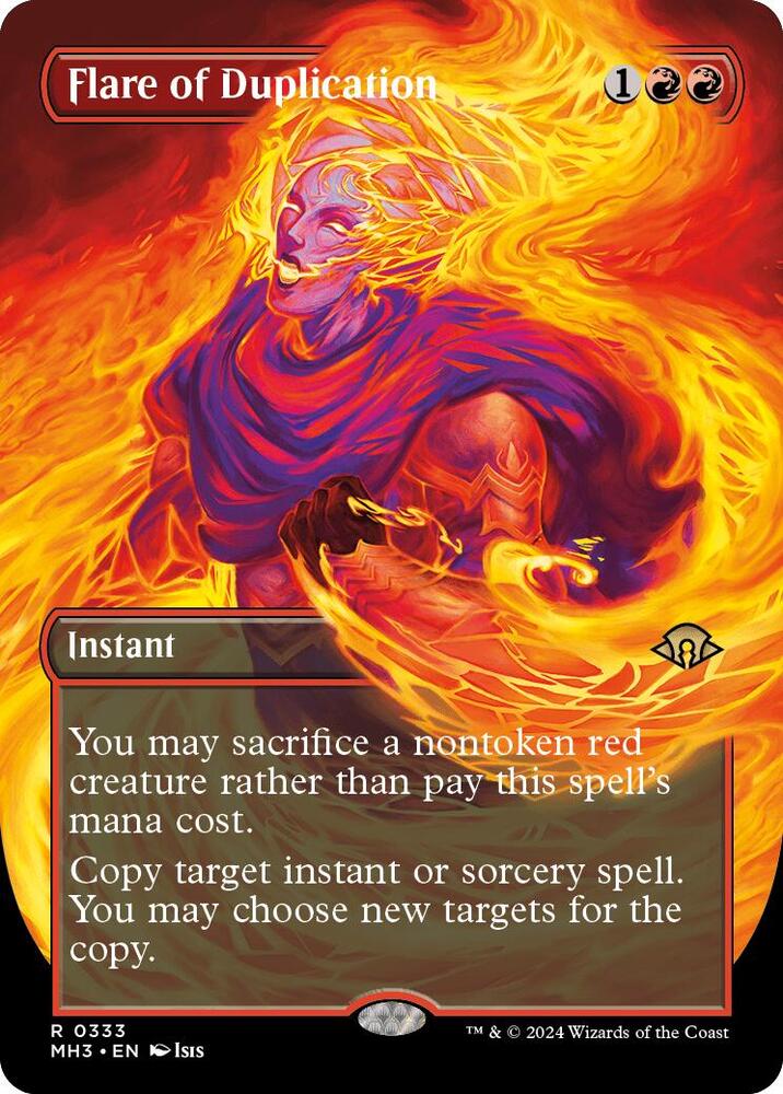 Flare of Duplication (Borderless) card image