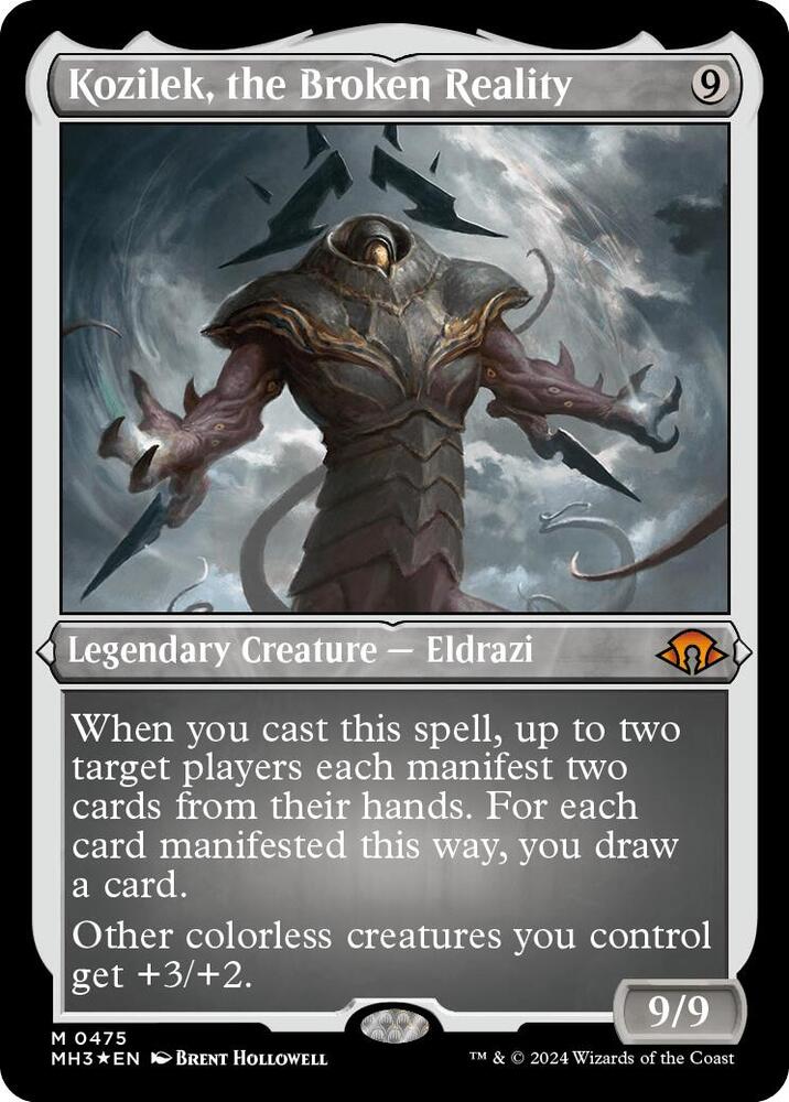 Kozilek, the Broken Reality (Foil Etched) card image