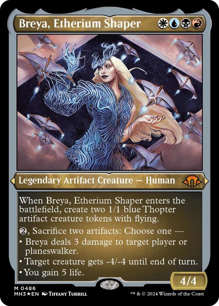 Breya, Etherium Shaper (Foil Etched) card image
