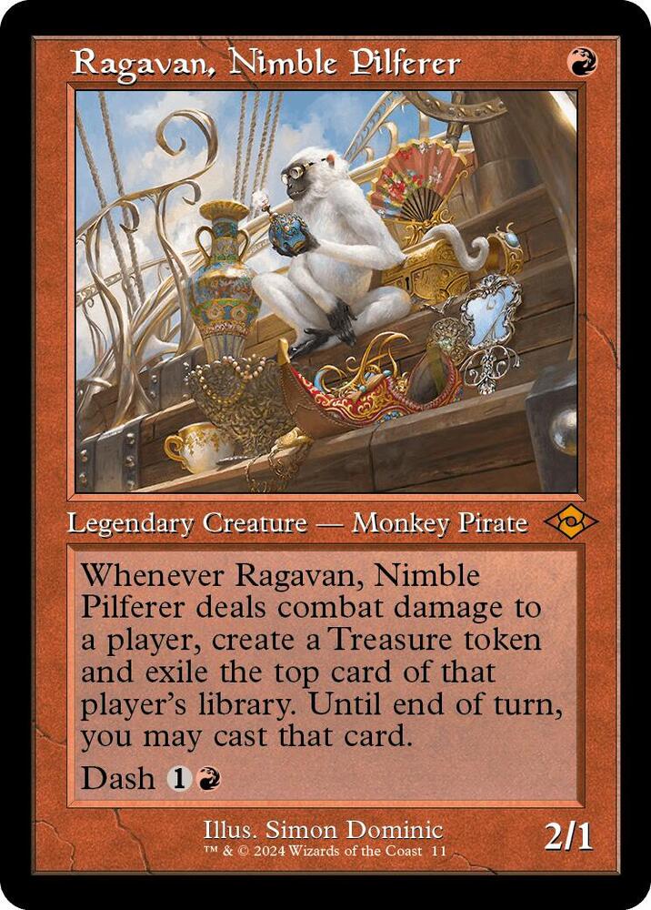 Ragavan, Nimble Pilferer (Retro Frame) card image