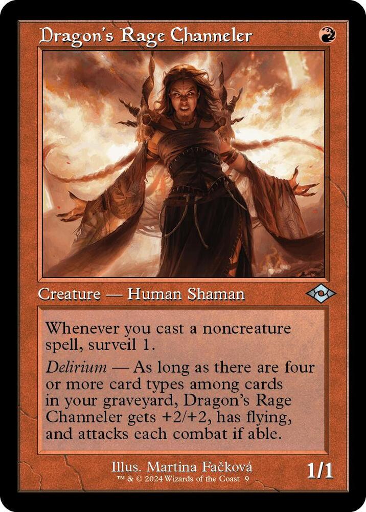 Dragon's Rage Channeler (Retro Frame) card image