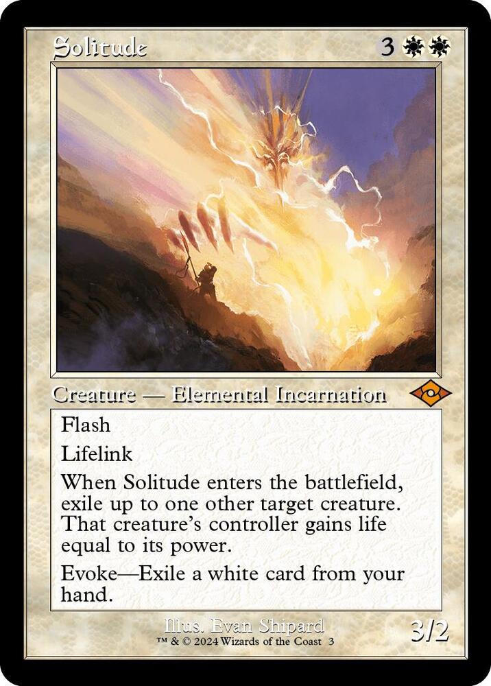 Solitude (Retro Frame) card image