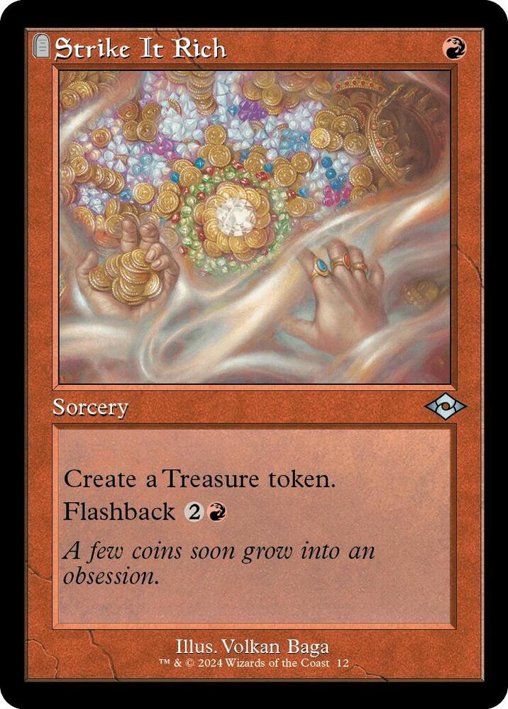 Strike It Rich (Retro Frame) card image