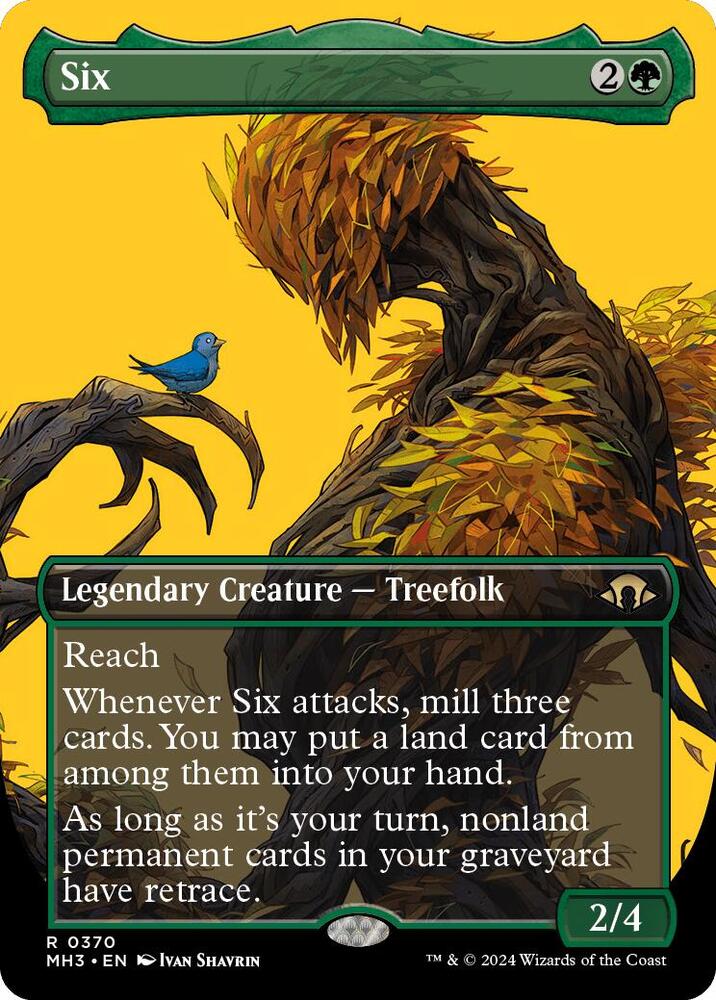 Six (Borderless) card image