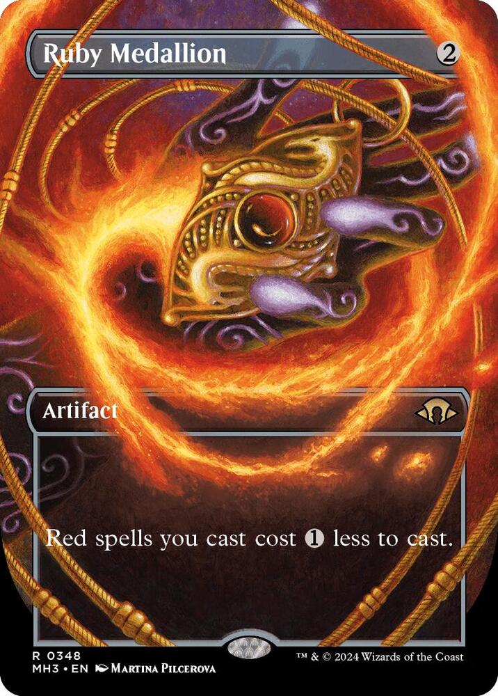 Ruby Medallion (Borderless) card image