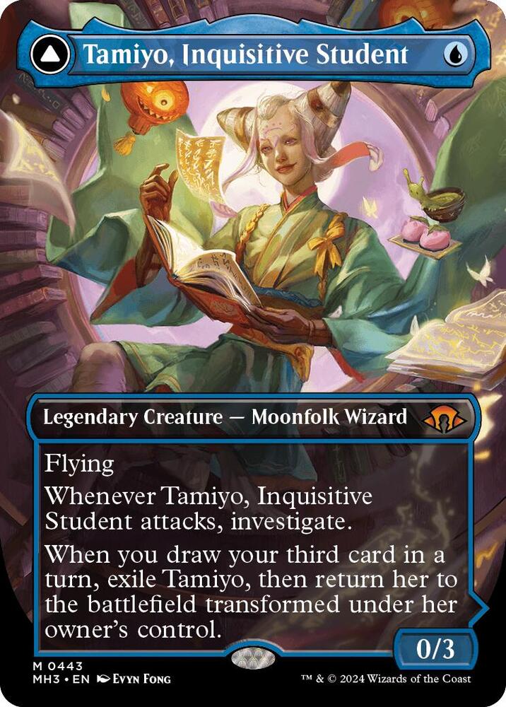 Tamiyo, Inquisitive Student (Borderless) card image