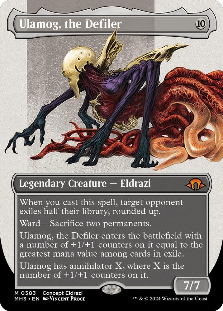 Ulamog, the Defiler (Borderless) card image
