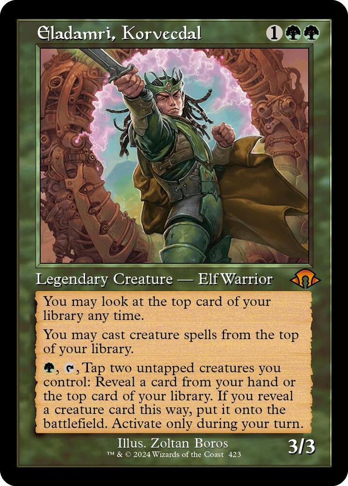 Eladamri, Korvecdal (Retro Frame) card image