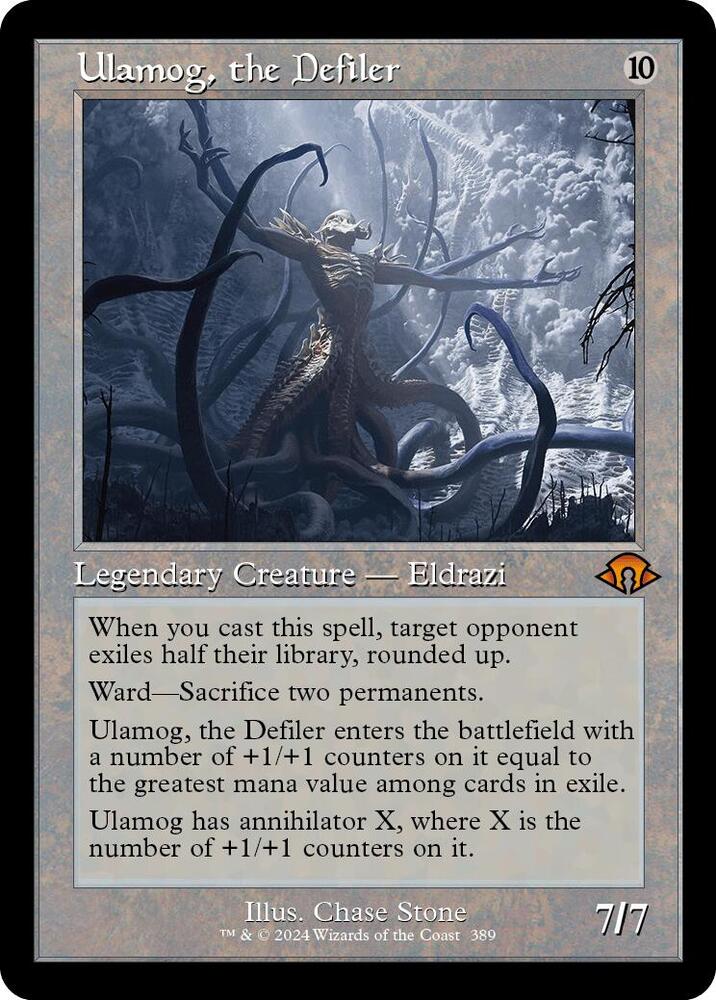Ulamog, the Defiler (Retro Frame) card image
