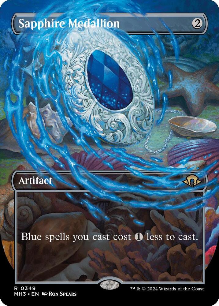 Sapphire Medallion (Borderless) card image