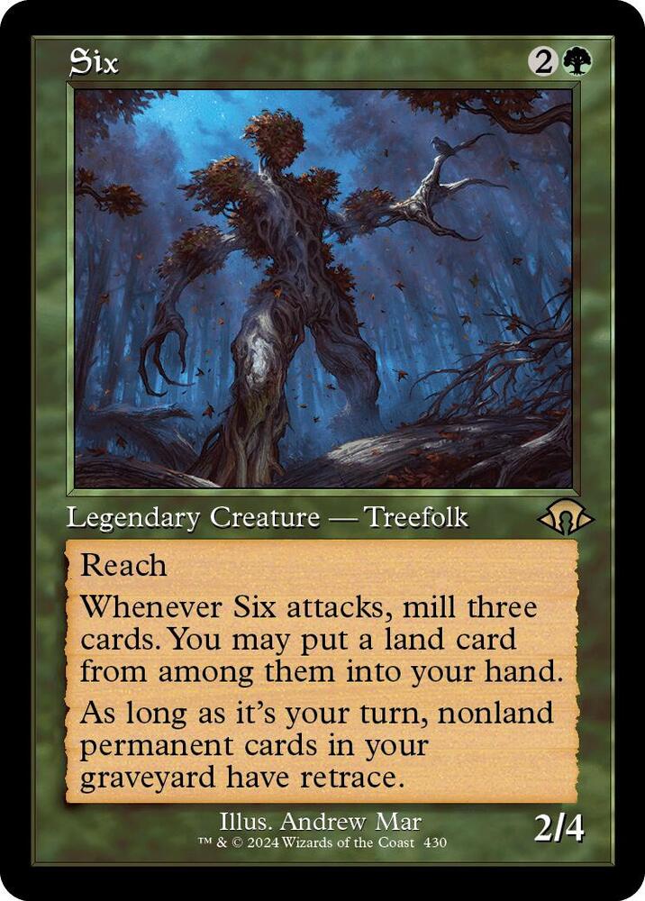 Six (Retro Frame) card image