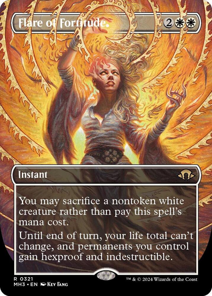 Flare of Fortitude (Borderless) card image