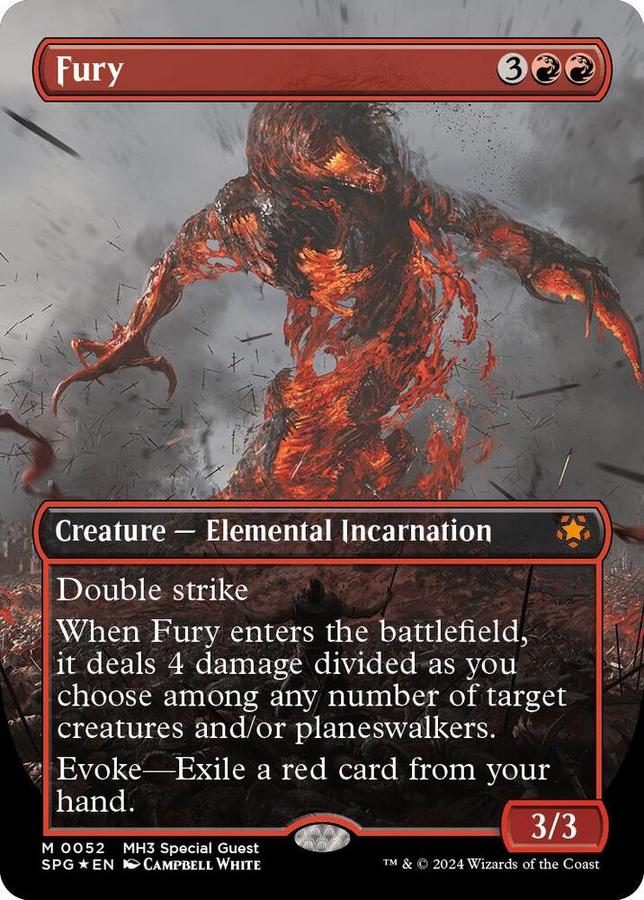 Fury (Borderless) (Textured Foil) card image
