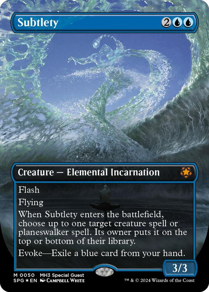 Subtlety (Borderless) (Textured Foil) card image